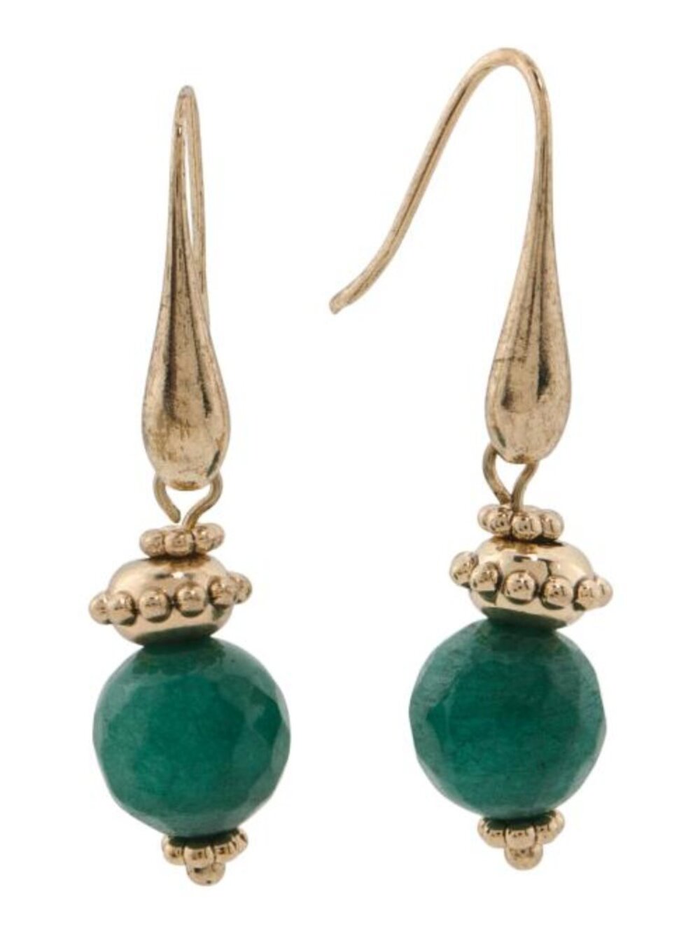 PATRICIA NASH European Tapestry Bead Drop Earrings